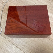 ROLEX Watch Box Case 81.00.09 Brown Wooden Vintage Genuine #13