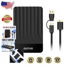 Ultra-Fast 750GB External HDD - USB 3.0, Portable, Shockproof