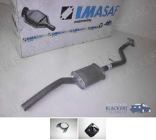 IMASAF hinterer Teil Mitteltopf f�r BMW 1er (E81/E87) 116i/118i