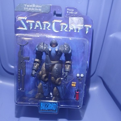 BLIZZARD STARCRAFT TERRAN MARINE ACTION FIGURE 1998 NIB SEALED