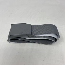 adidas Reversible Webbing Golf Belt - Grey Three/White, OSFM Cut-to-Size