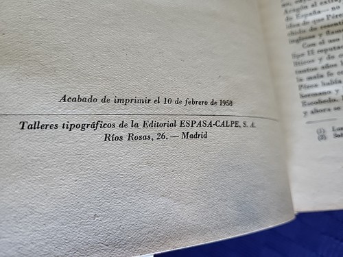 Antonio Perez - Gregorio Maranon - Vol 2 1958 - Spanish Language Book - Imagen 6 de 9