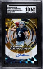 2023 Donruss Elite - Turn of the Century Autographs Aidan O'Connell /99 Sharp!