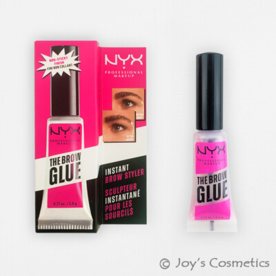NYX Brow Glue (transparent) & Epic Ink Eyeliner Set – Für Laminierte Brauen & Präzise Lidstriche