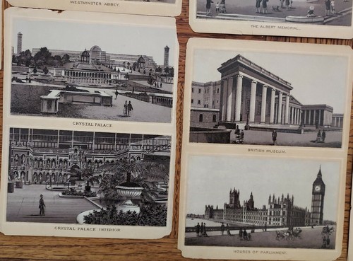 Lot of 16 Antique cutout Pictures Monument Collection Great Britain 5 x 6 1/2" - Picture 6 of 9