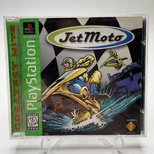 Jet Moto PS1 PlayStation 1 Complete CIB