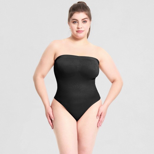 Women Tummy Control Shapewear Thong Seamless Slimming Body ShaperPantiesBodysuit - Picture 17 of 22