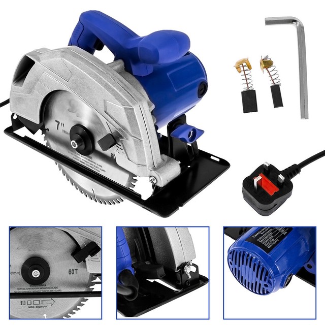 Silverline 845135 DIY 1200W 185mm Circular Saw for sale online eBay