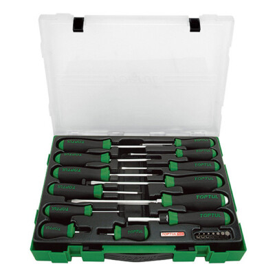 Toptul GZC2005 20PCS Professional Screwdriver & Bit Set