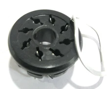 Amphenol 8 Pin OCTAL Tube Socket 1960s USA made fit 7591,6L6,6CA7,6550,5692,5U4G