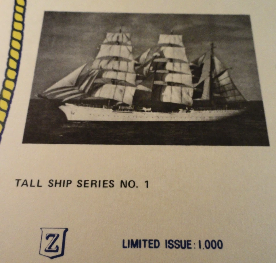 1976 TALL SHIPS ASDA Show Card Set: 1,000 Made - 16 Different OP SAIL '76 Cards - Image 4 of 4