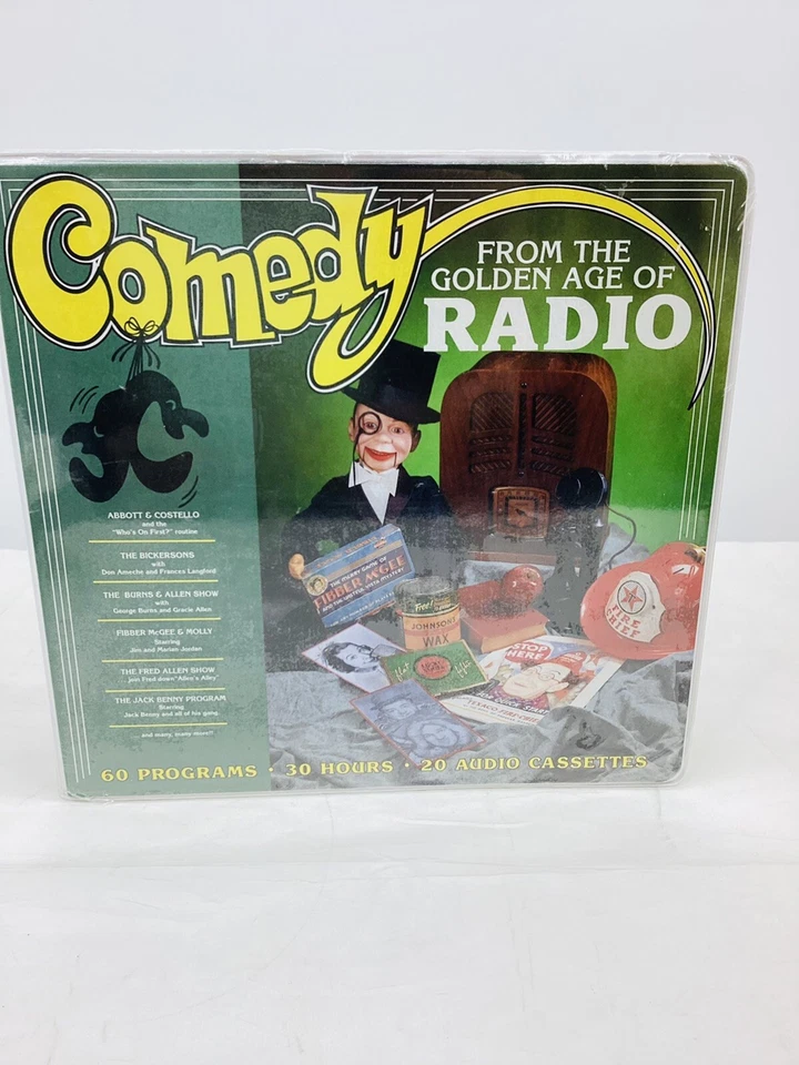 Comedy from the Golden Age of Radio 20 Audio Cassettes 30 Hours 60 Programs - Image 2 of 4