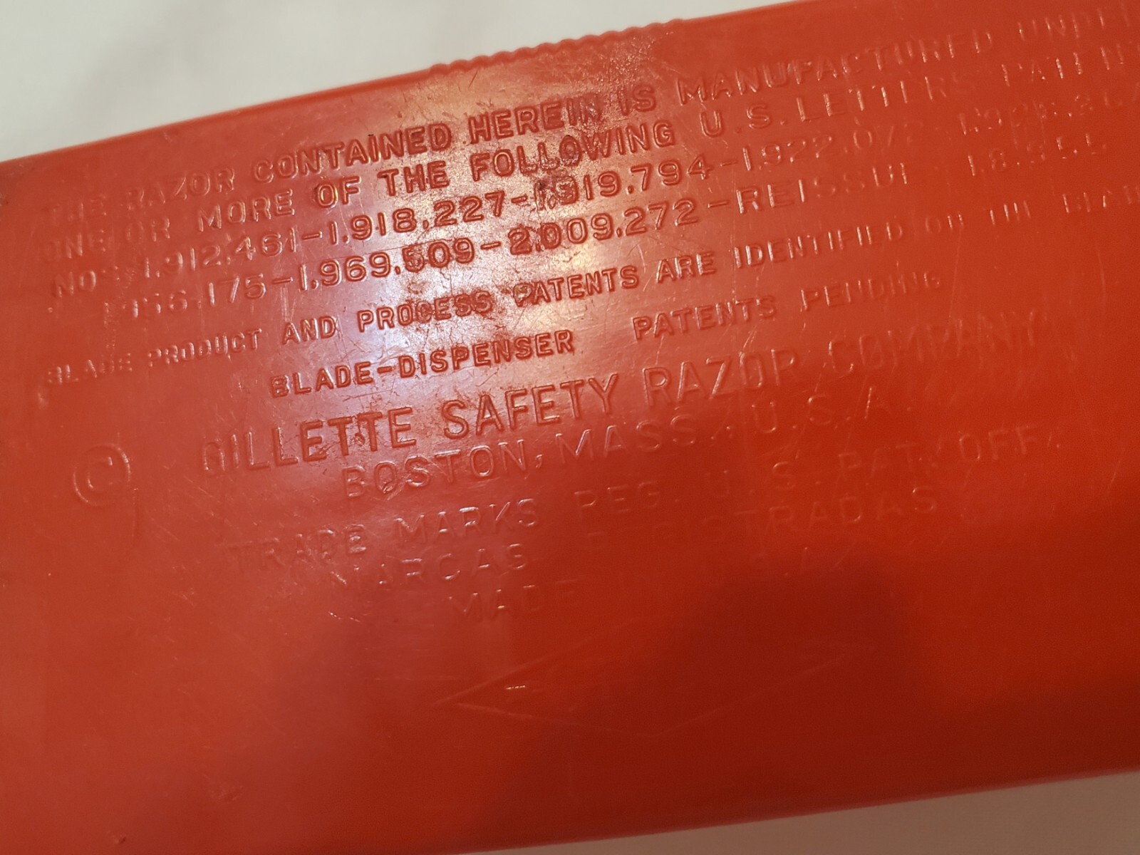 Vintage WW2 1940 Gillette super speed one piece razor brass & cooper ...