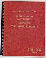 Viewmaster Atlas Human Anatomy Section VII The Lower Extremity Reels 196-205