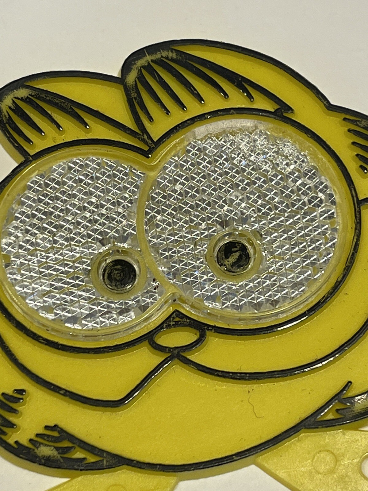 Vintage 1978 KELLOGG'S GARFIELD Cereal Yellow Bike Spoke Reflector eBay