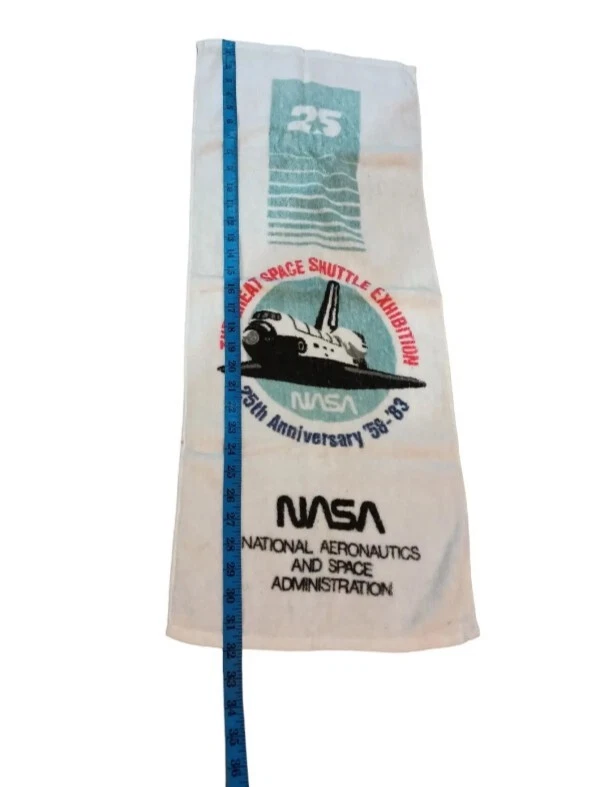 NASA VINTAGE (SMALL) TOWELS 25th Anniversary '58-'83 - Image 4 of 4