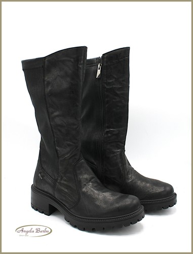 Igi \u0026 Co stivali da donna elasticizzati biker e in pelle stivaletti igico  scarpe | eBay