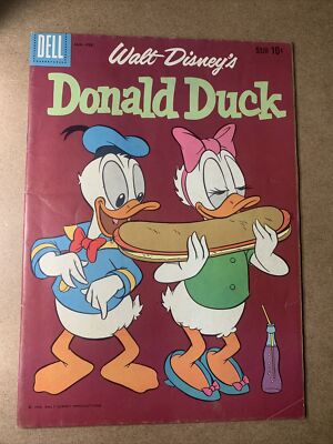 Walt Disney's Donald Duck Comic Book #69 Dell Comics 1960 FN | eBay