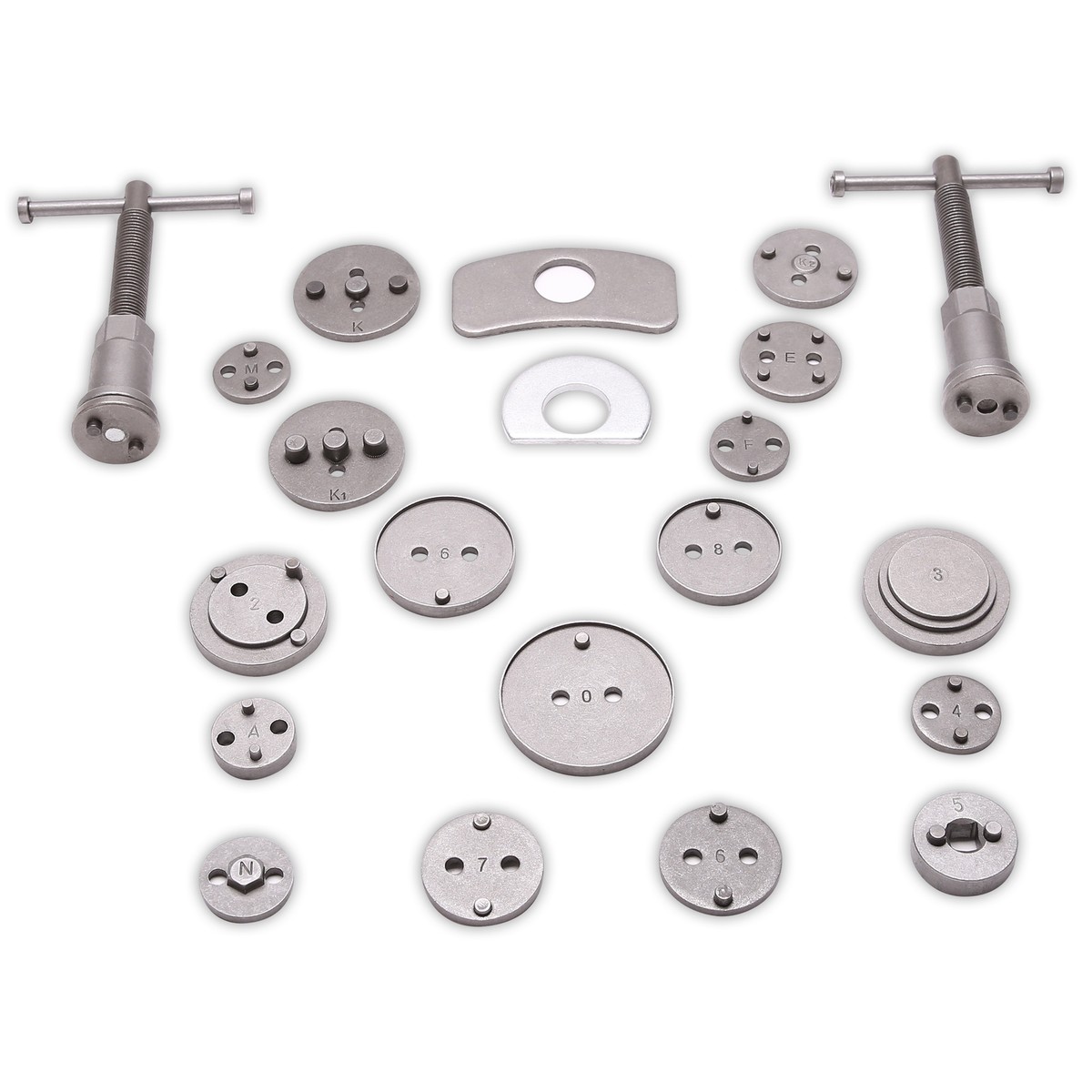 Coffret Repousse Piston D'étriers De Freins Pour Remplacement De Disque Outil Et Adaptateurs De Machoire Ou De Plaquettes De Frein Set De 3 Pieces Universel 92994958 Coffret Repousse Piston D'étriers De Freins Pour Remplacement De Disque Outil Et Adaptateurs De Machoire Ou De Plaquettes De Frein Set De 3 Pieces Universel 92994958