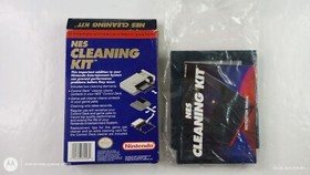 Vintage Nintendo NES Cleaning Kit Original Box Manual Cart 