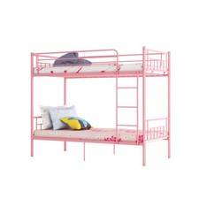Metal Single & Triple Bunk Beds Frame Double & Single Kids Bedroom Furniture