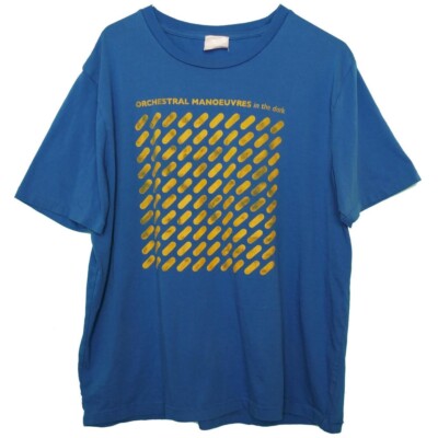Orchestral Manoeuvres in the Dark Album Blue T Shirt All Size AR1335