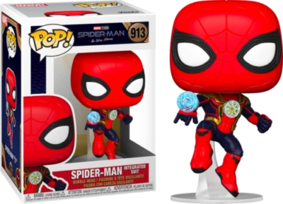 Marvel No Manera Home Spider-Man Integrado Suit 9.5cm Pop Vinyl Figura Funko 913 - Imagen 1 de 3