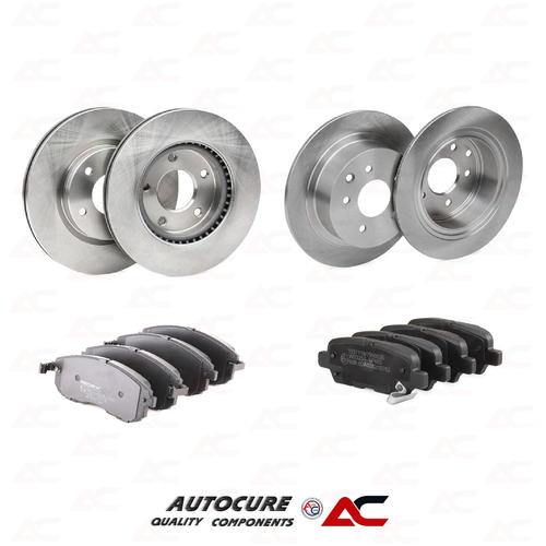 FITS NISSAN JUKE 1.5 DCI NTEC (MK1) (F15) FRONT & REAR BRAKE DISCS & PADS SET eBay