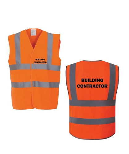 BUILDING CONSTRUCTION HI VIZ PPE WORKWEAR BUILDER CONTRACTOR REPAIRE HI VIS - product listing photo