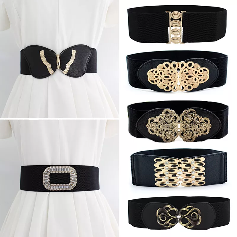 Gold Belt Dress Belt Gold Sash Gold Waist Belt Wide Gold