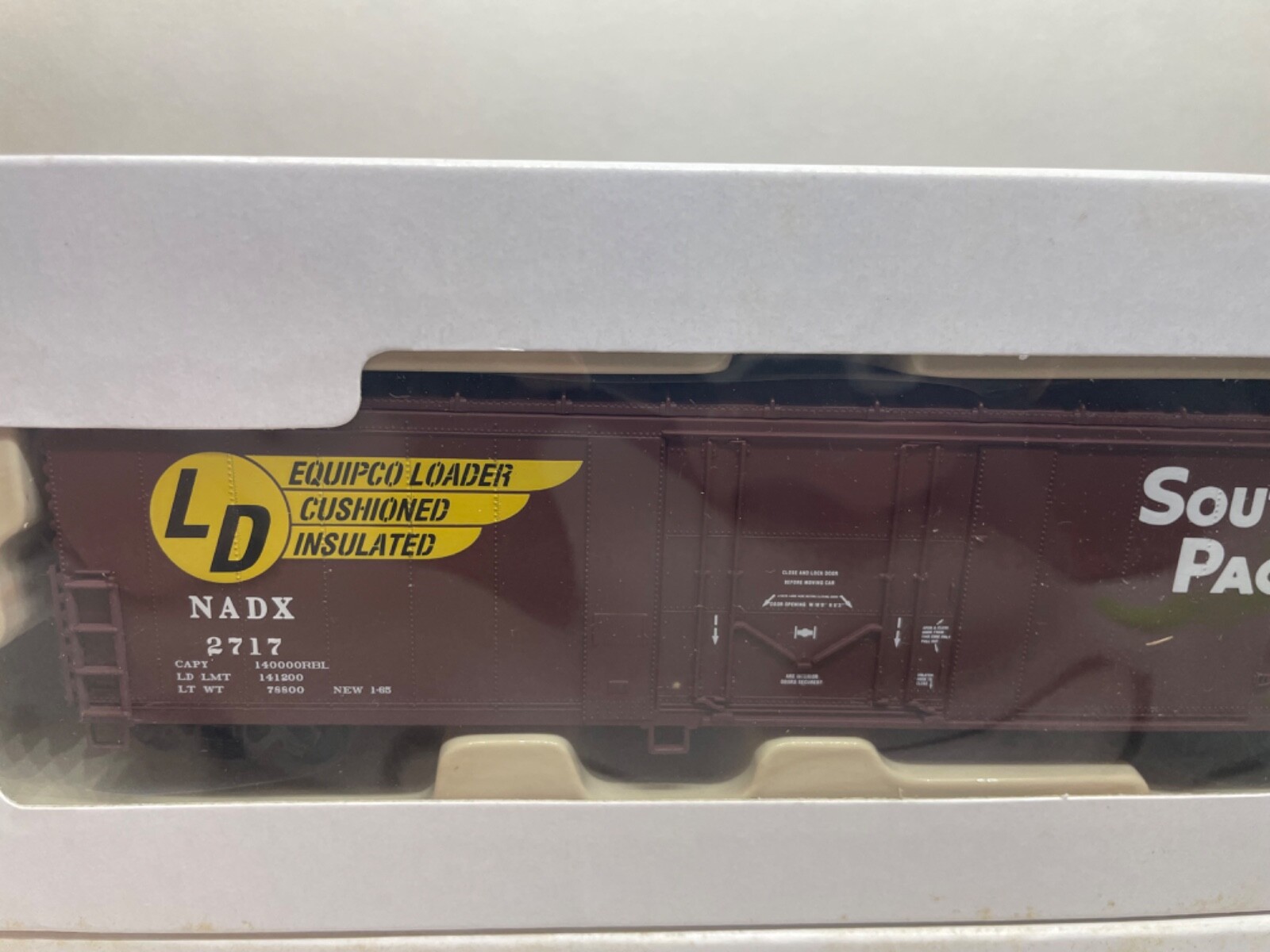 Walthers Ho Scale 2 Pack Southern Pacific Smoothside Box Cars (2) NADX ...