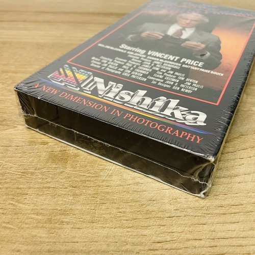 Step Into The Third Dimension (VHS, Nishika, 1989) Vincent Price New Sealed - Picture 3 of 5