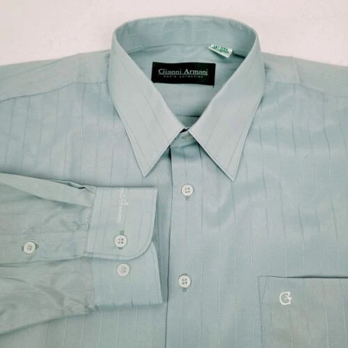 ARMANI Mezcla De Algodón Camisas de vestir para hombres