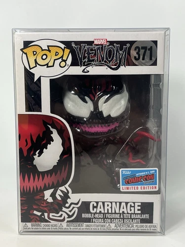 Funko Pop! Marvel Carnage (with Tendrils) #371 NYCC Exclusive  - W/ Protector