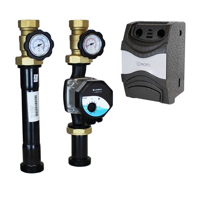 Profimix Pumpengruppe /Heizkreisset DN32 Direkt Absperrbar + Lowara eco2 32-8