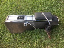 1966-1970 Mopar B Body 4 Speed Console Shifter Boot Top Plate Storage Used 1966-1970 Mopar B Body 4 Speed Console Shifter Boot Top Plate Storage Used