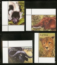 Zambia   2001   Scott # 917-920   Mint Never Hinged Set