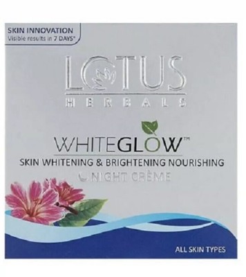 lotus herbal white glow night cream price
