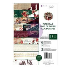 Prima Marketing D/S Paper Pad 6x8 15pc - From the North Pole, 670672