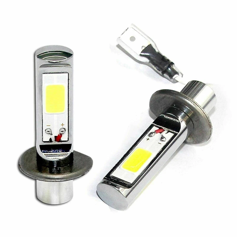 H3 2 Bulbs LED High Quality Headlight Fog Driving Bulb 6000K DRL Car Lamp Globe - Image 4 of 4