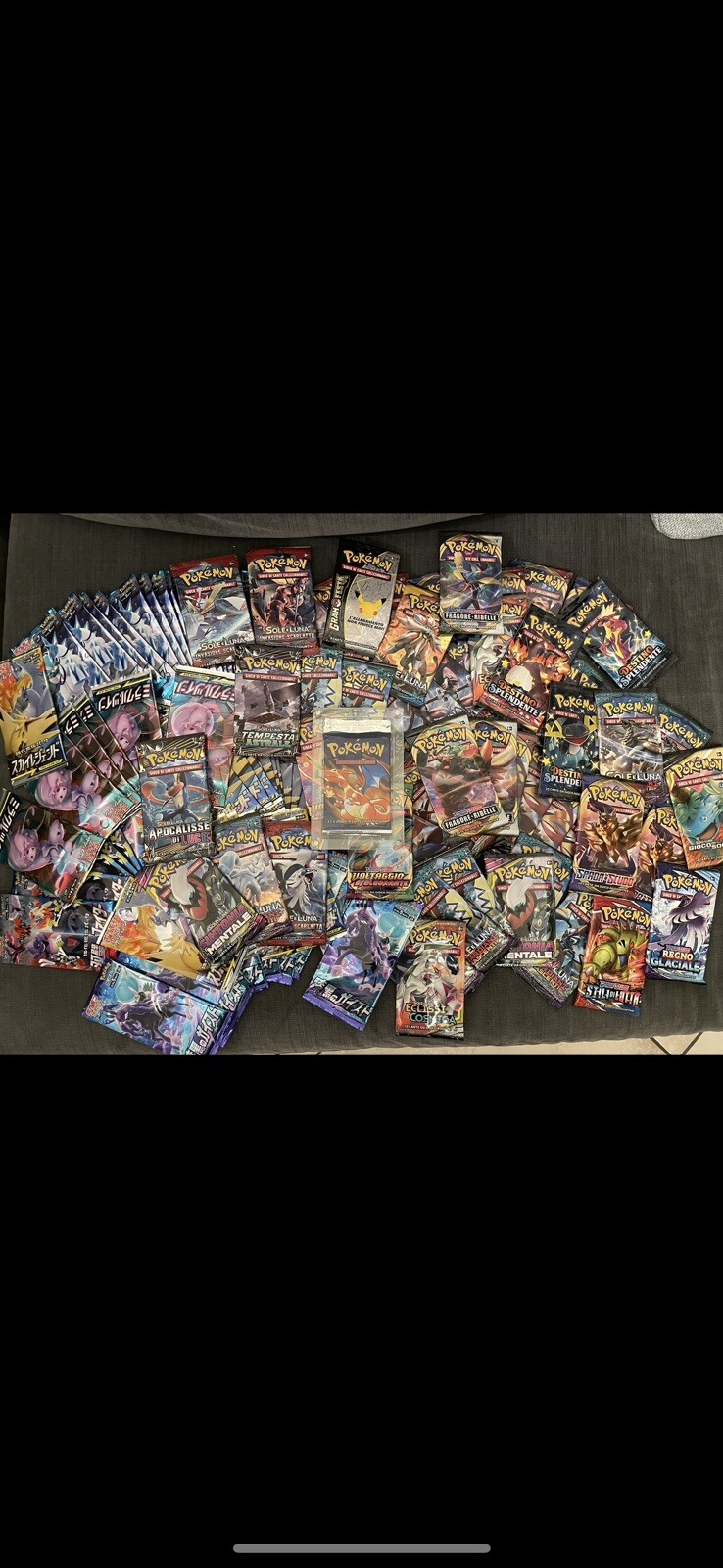 Pokemon Box -3 Buste Per Lotto- Booster Front Charizard ๐ฎ๐น๐ฌ๐ง๐ฏ๐ต๐ foto 4