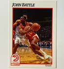 1991 Hoops Basketball John Battle #1