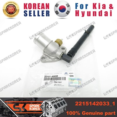 Genuine/OEM 2215142033 FITTING ASSY-COOLANT OUTLET for Hyundai Au 