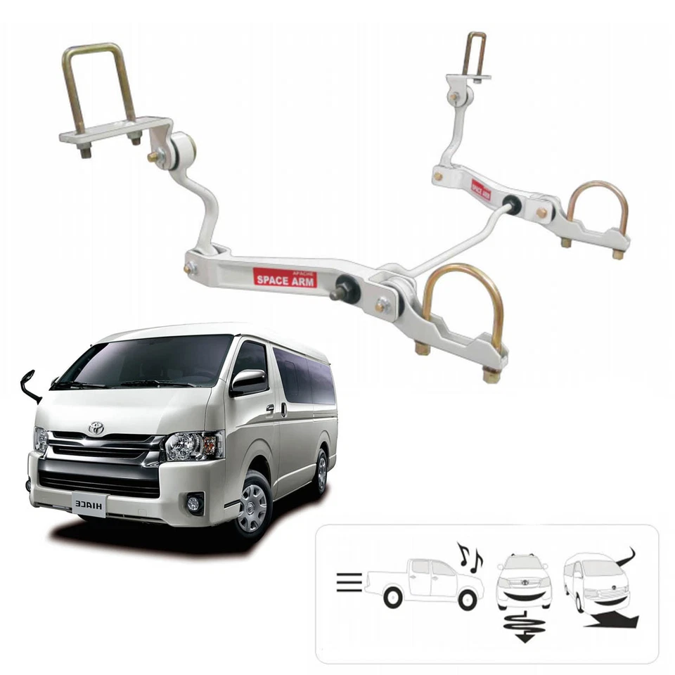 Rear Stabilizer Anti Roll Sway Bar Space Arm For Toyota Hiace Commuter D4D 15 18 Foto 4 de 4