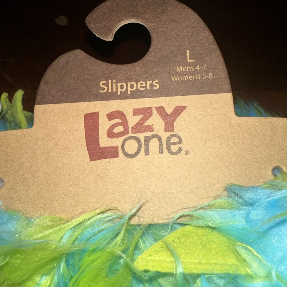 New Lazy One Green Monster Claw Slippers - for Men & Women Size Large - Image 2 of 4