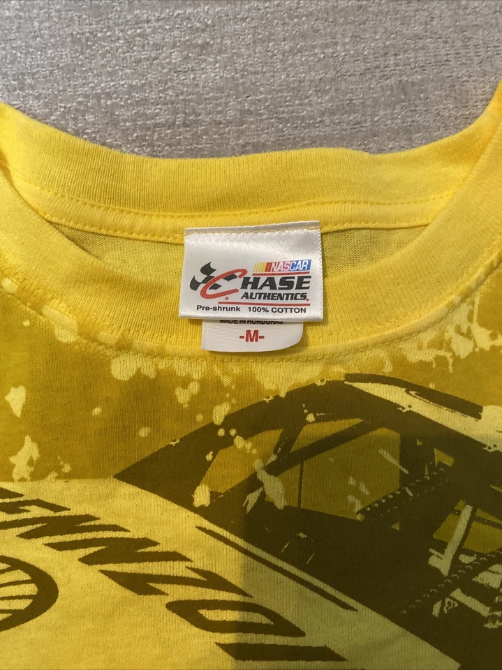 KEVIN HARVICK All Over Print T-Shirt Size M NASCAR Chase Authentics Double Sided - Image 2 of 4