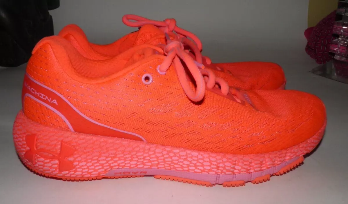 Under armour orange sale shoes