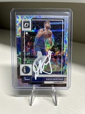 2022 Optic Basketball Davis Bertans 7/249 On Card In Person Auto