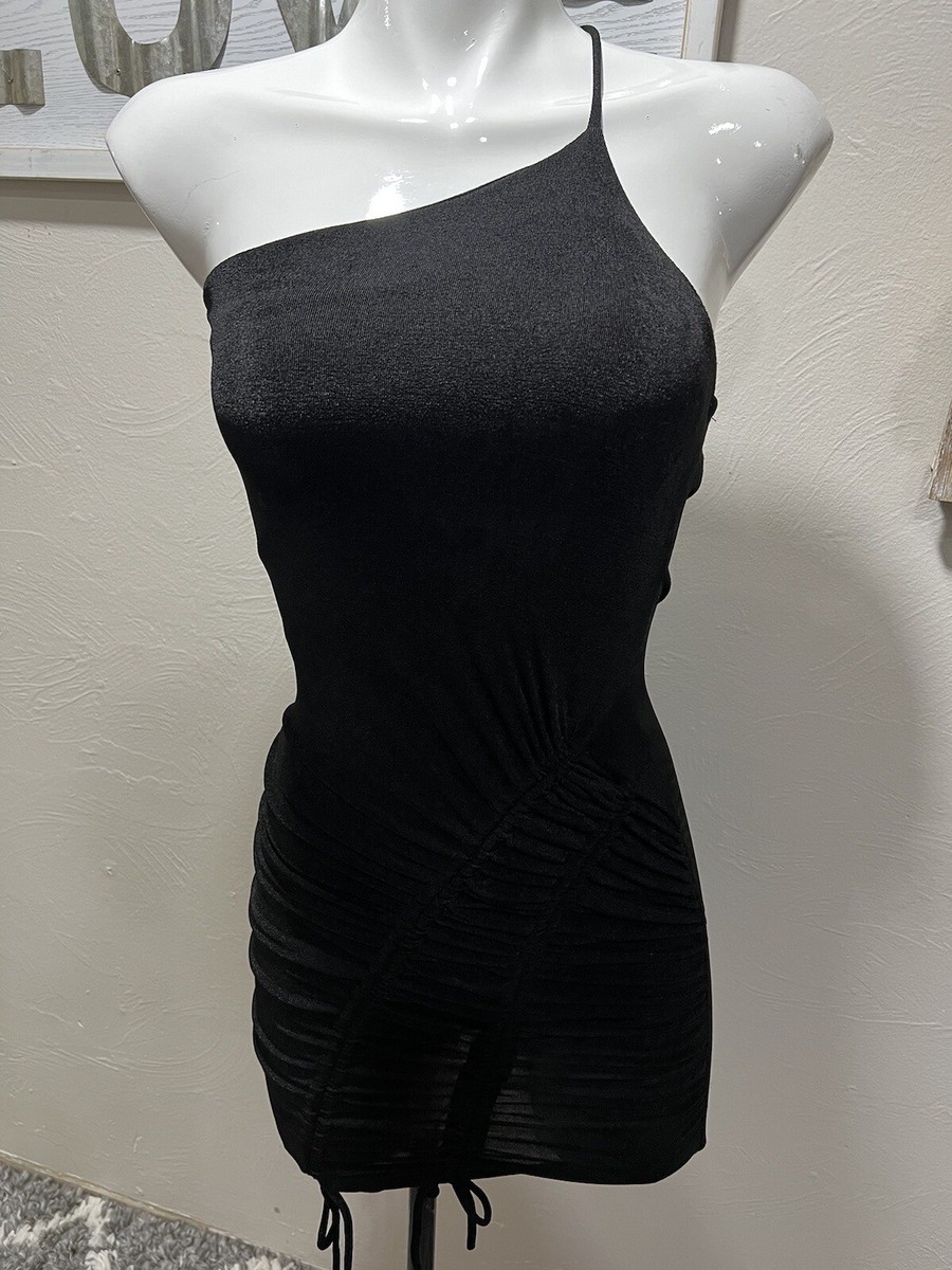 Super Stretch Black Mini Dress Size S | eBay