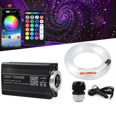 1000Pc Home Car Headliner Star Light kit Roof Twinkle Ceiling Lights with Remote